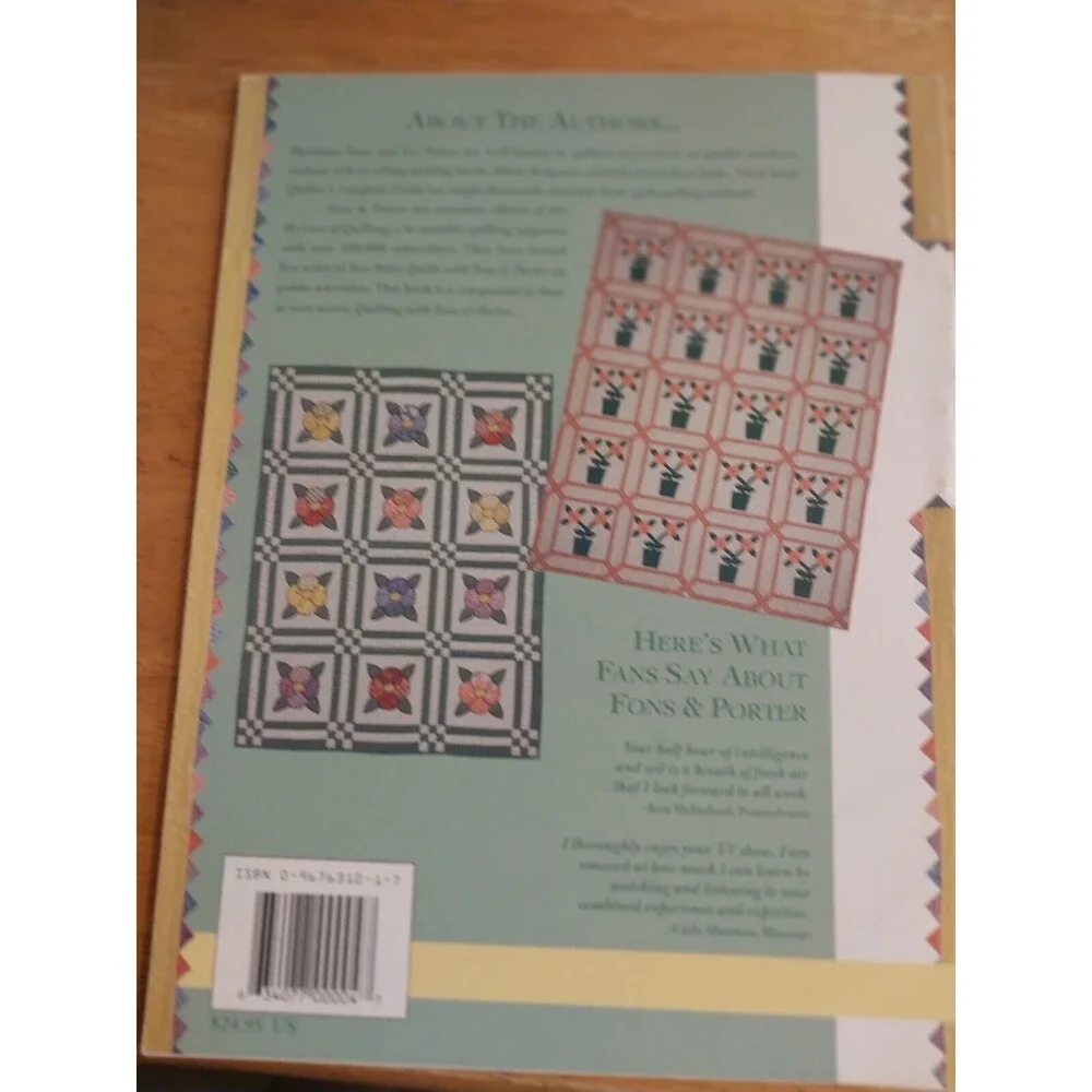 Quilting with Fons & Porter by Marianne Fons & Liz Porter